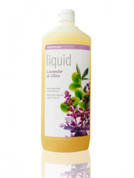 Органическое мыло Lavender-Olive жидкое успокаивающее, с лавандовым и оливковым маслами, 1 л