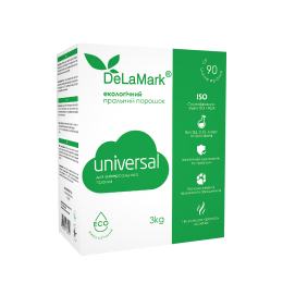 Стиральный порошок DeLaMark Universal экологический, 3 кг