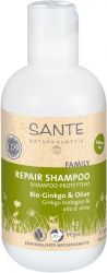 SANTE Органический шампунь для волос восстанавливающий Гинкго Билоба и Олива (для всей семьи), 200мл