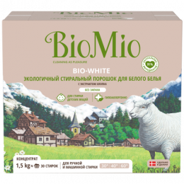BIO-MIO bio-white  стиральный порошок для белого 1,5кг