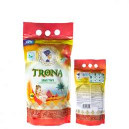Безфосфатний пральний порошок Trona Sensitive 1.5 кг
