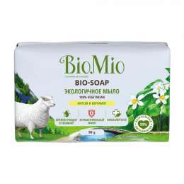 Екологічне туалетне мило BioMio Bio-Soap Литсея та бергамот, 90 г
