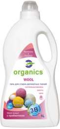 Гель для деликатной стирки с пробиотиком "Organics Wool", 1л